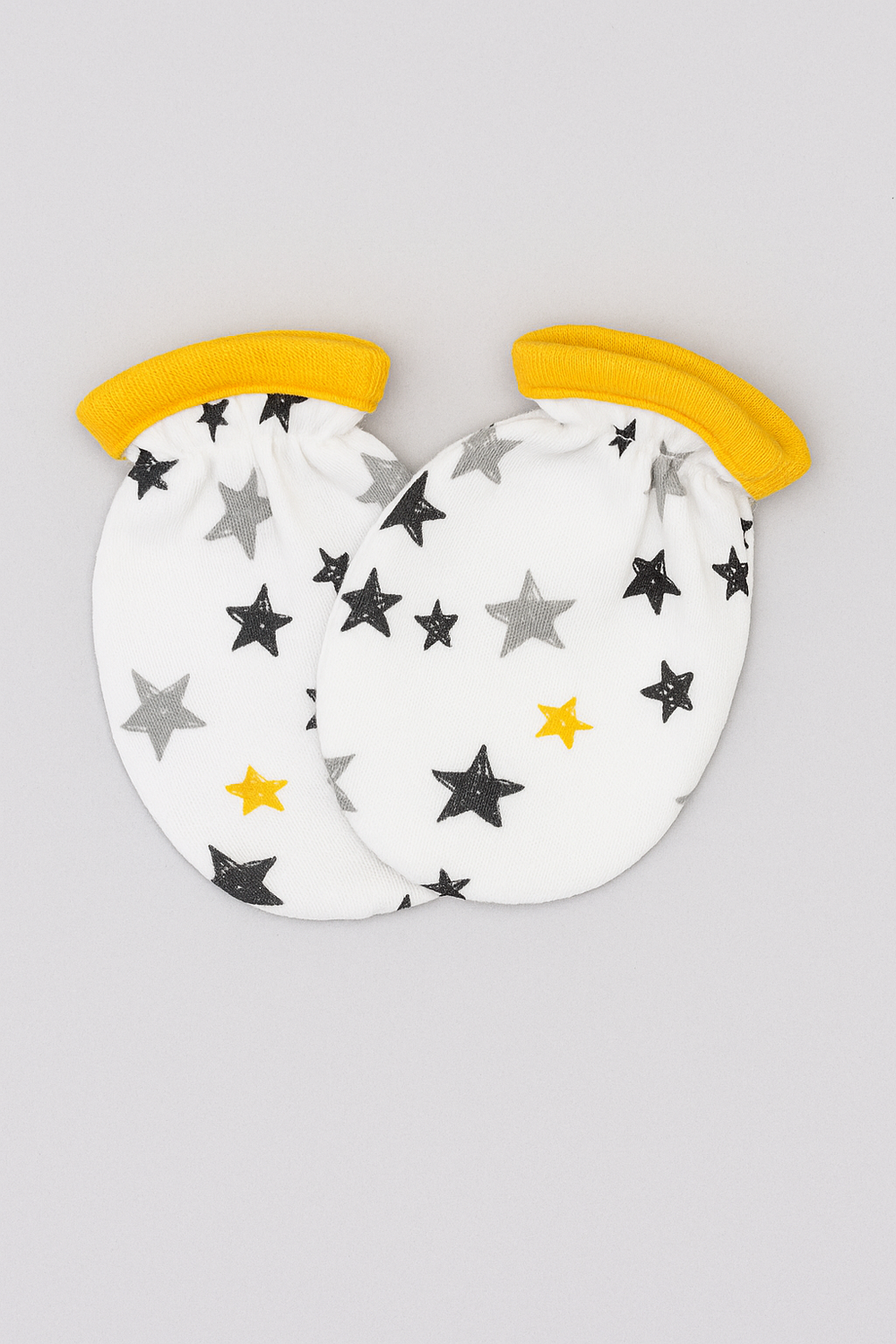 20251111_1150_Starry_Baby_Mittens_remix_01k9rts0btfpwaa0wz2vg9b9tj.png 3-Pack Cotton Mittens | Soft & Warm Baby Mitts - FN-8532 - Image 1